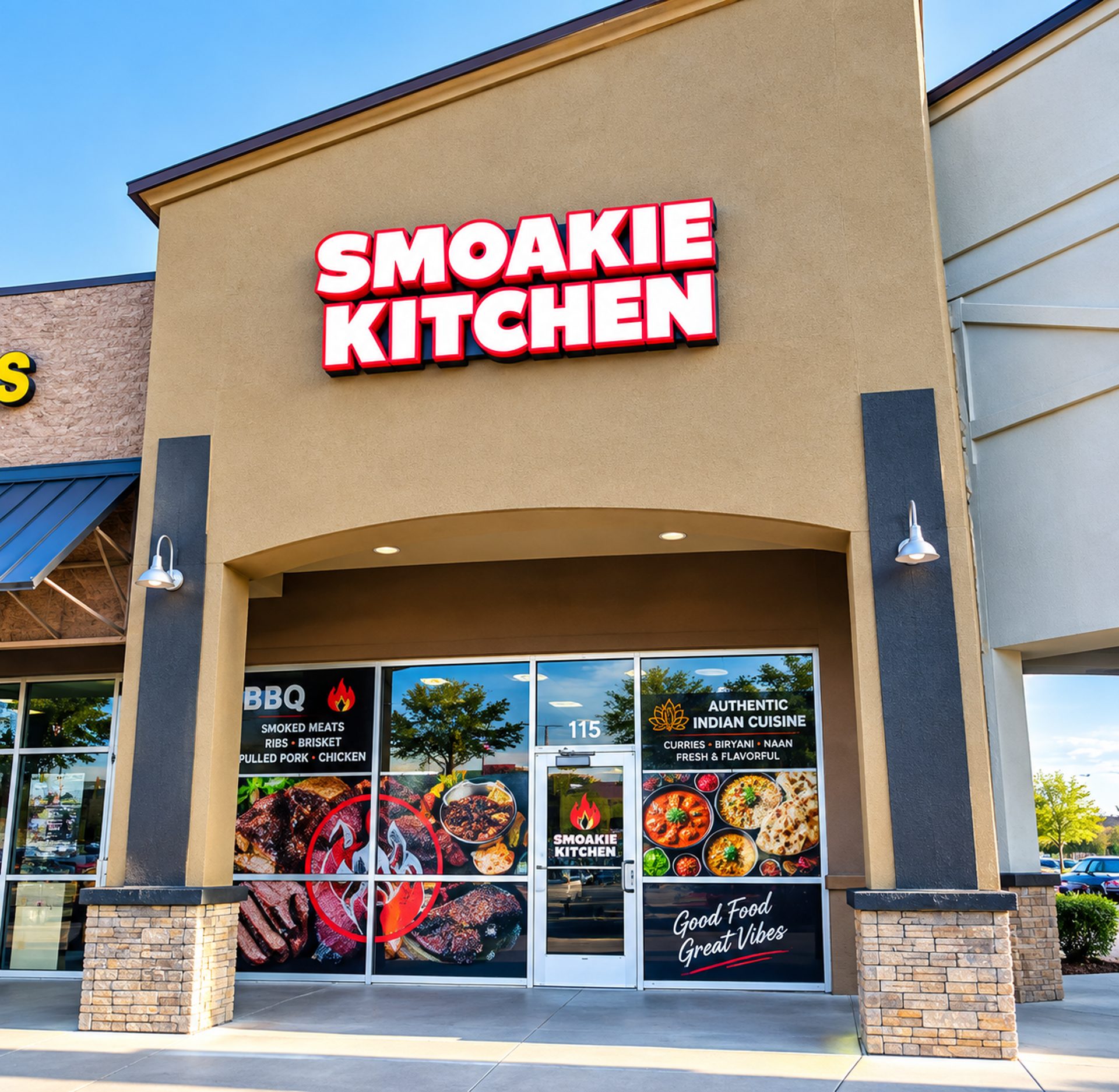 One Kitchen. Two Worlds Of Flavor.