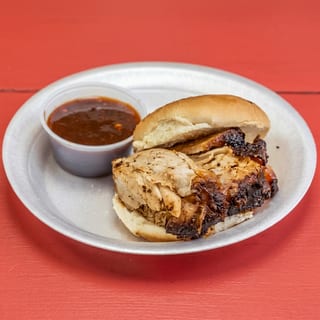 Pulled Pork Sandwich with One Side